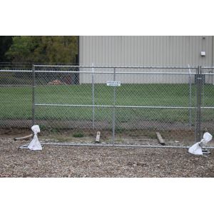 temporary chain link fence