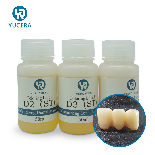 Water Base D2 D3 D4 Dental Coloring Liquid For Dental Blocks
