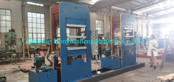 Large Plate Vulcanizing Press Sealing Ring Silicone Rubber Moulding Press