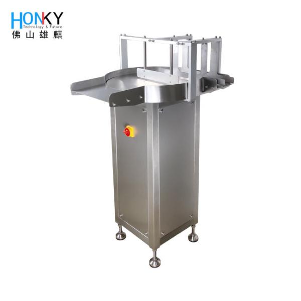Automatic Rotary Tables Round Bottle Unscrambler Pet Bottle Feeder Sorting