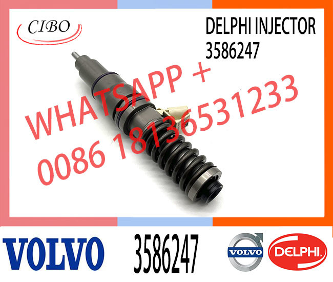 Diesel Fuel 2 Pins Injector BEBE4C15001 BEBE4C10001 Common Rail Injection Nozzle 3586247 For VOL 9.0 LITRE TRUCK