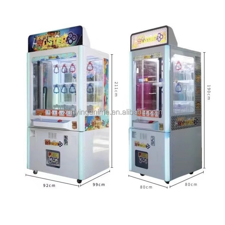 9 Holes Key Master Claw Machine Doll Game Claw Gift Machine US Plug Plastic Material