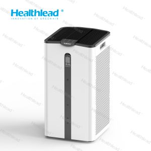 LED Light Bar Display WIFI Healthlead Air Purifier Multi Sensor To Detect Air