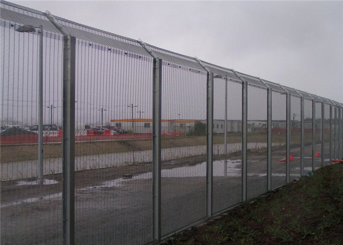 Clearvu Invisible Wall 358 Anti Climb Fence Welded Securifor 358 Fencing