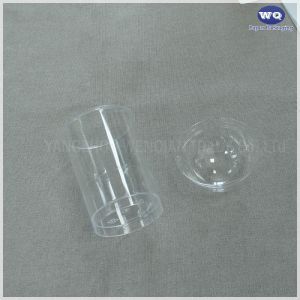 China 3oz Mini Dessert Cups with Lids & Spoons, Shooter - Clear Plastic Parfait Appetizer Cup - Small Reusable Cups on sale