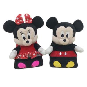 Mickey Minnie Soft Stuffed Plush Doll Mobile Phone Support Frame Customized