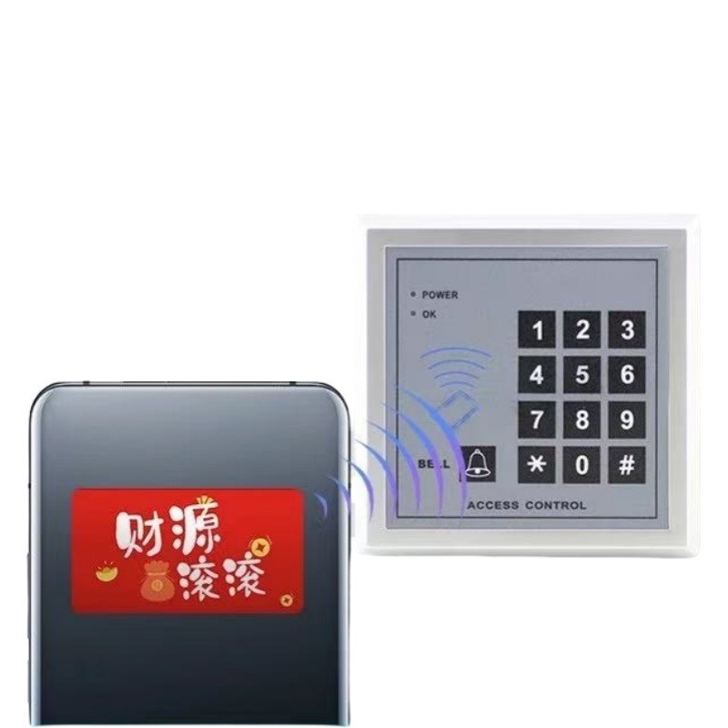 Custom Digital Business Card Mobile Phone Sticker Nfc Epoxy Sticker Flat Nfc Social Media Tag Nfc Tag for All Phones
