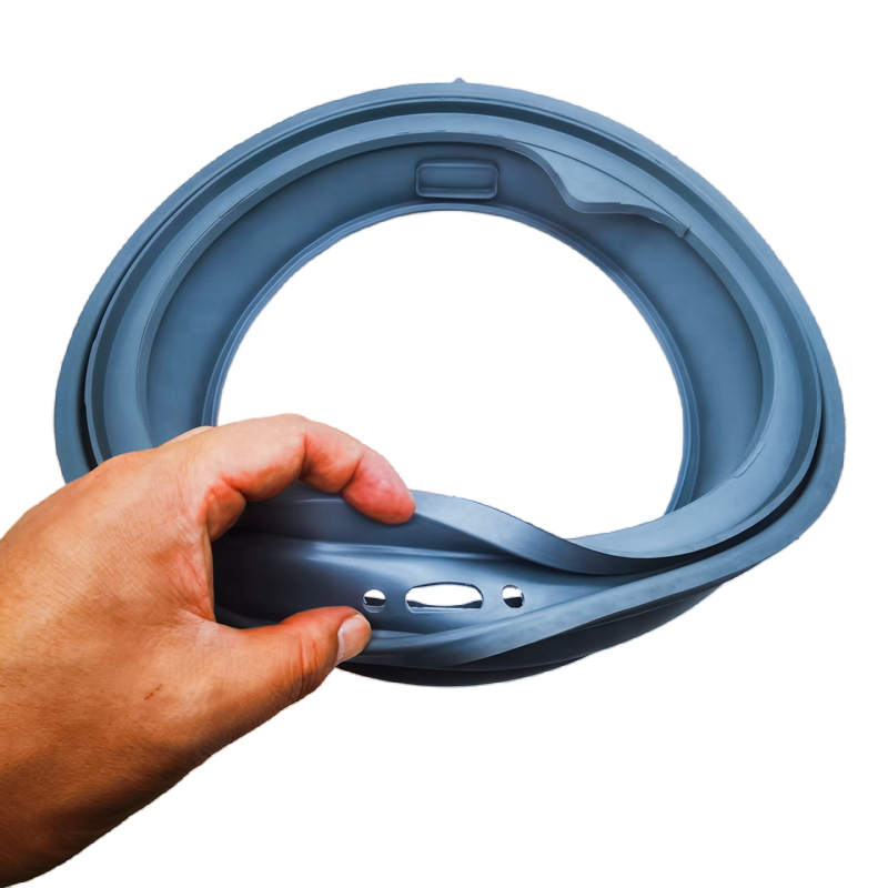 TG60-1029E S-3047 Washing Machine Door Seal Gasket in Grey with Surmount Support