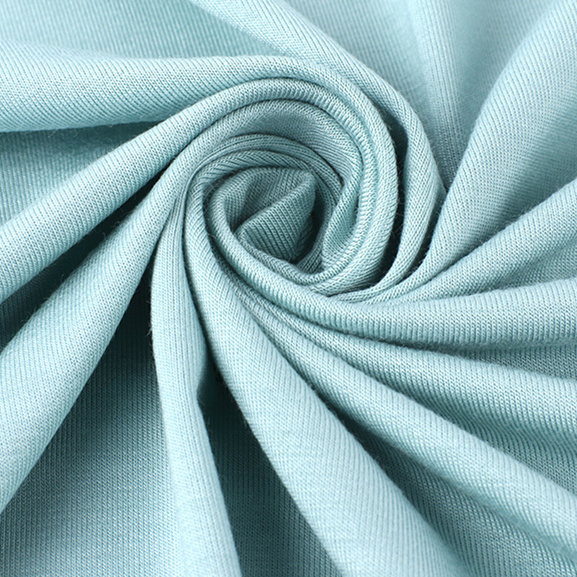 Quality 40s Modal Cotton Spandex Sweatband Elastic Knitted Fabric T-shirt Modal Fabrics for sale