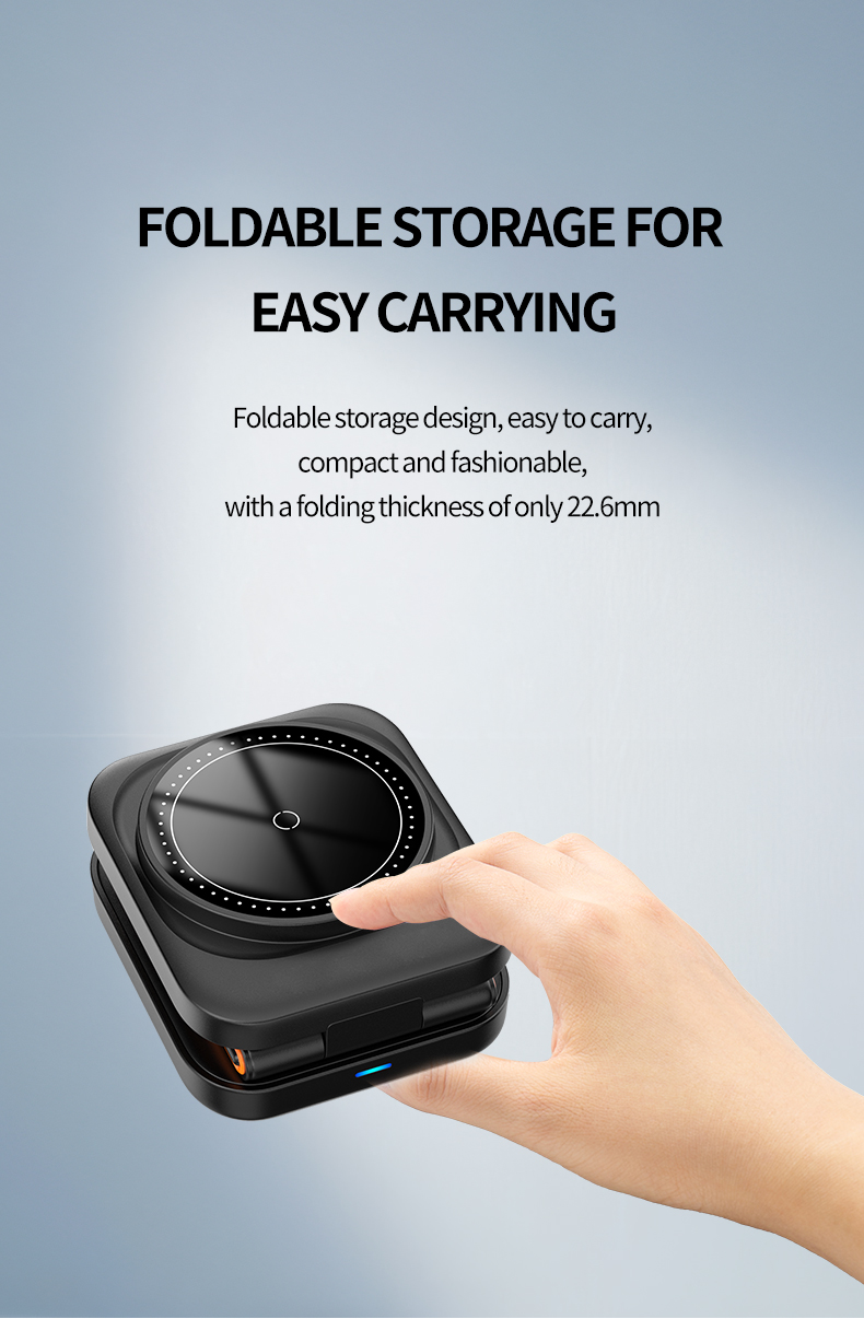 Over Charging Protection 3 In 1 Wireless Charger Stand IPhone And Samsung Watch