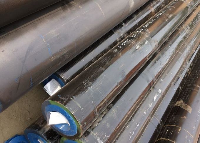 Ship Building Seamless Carbon Steel Pipe , ASTM A106 Grade B Pipe Hot Rolled / Cold Drawn 0