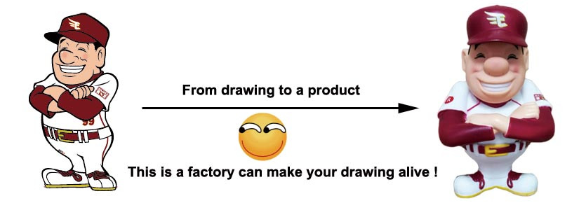 Factory Make Custom Cartoon Toy Figurine Pen Topper Figure