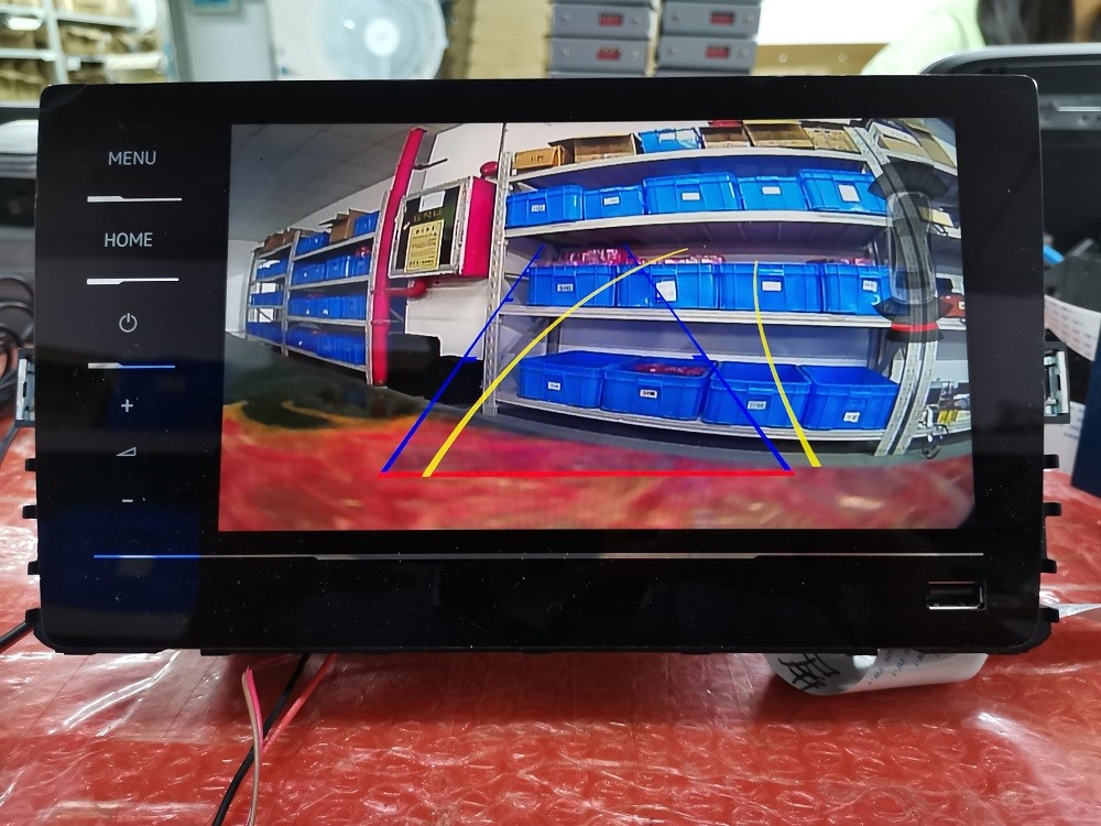 8" Unilateral Car Retrofit For Volkswagen Trimble 869 Head Unit