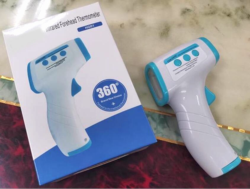 Hygienic Non Contact Infrared Forehead Thermometer