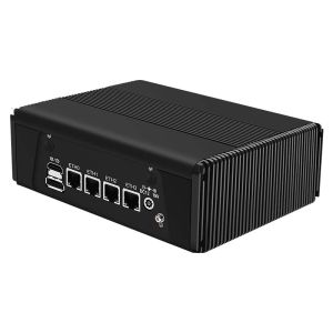 AI Firewall Desktop Mini PC AMD Radeon R7-7840 4 2.5Gbps UDE LAN 8K Wifi 6 EXSi