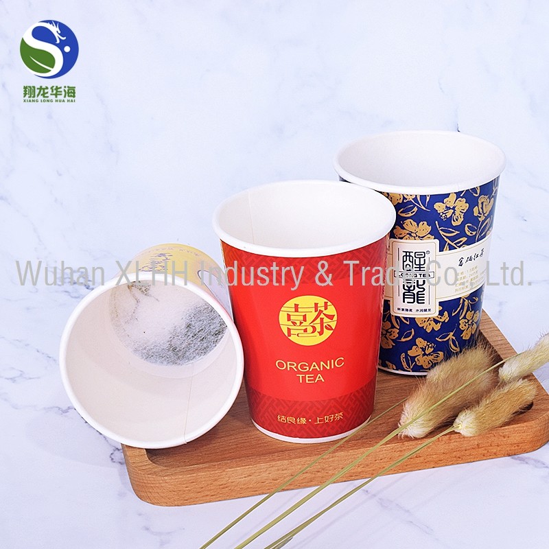 Disposable Instant Tea Cups Non - Woven Filter For Business Reception