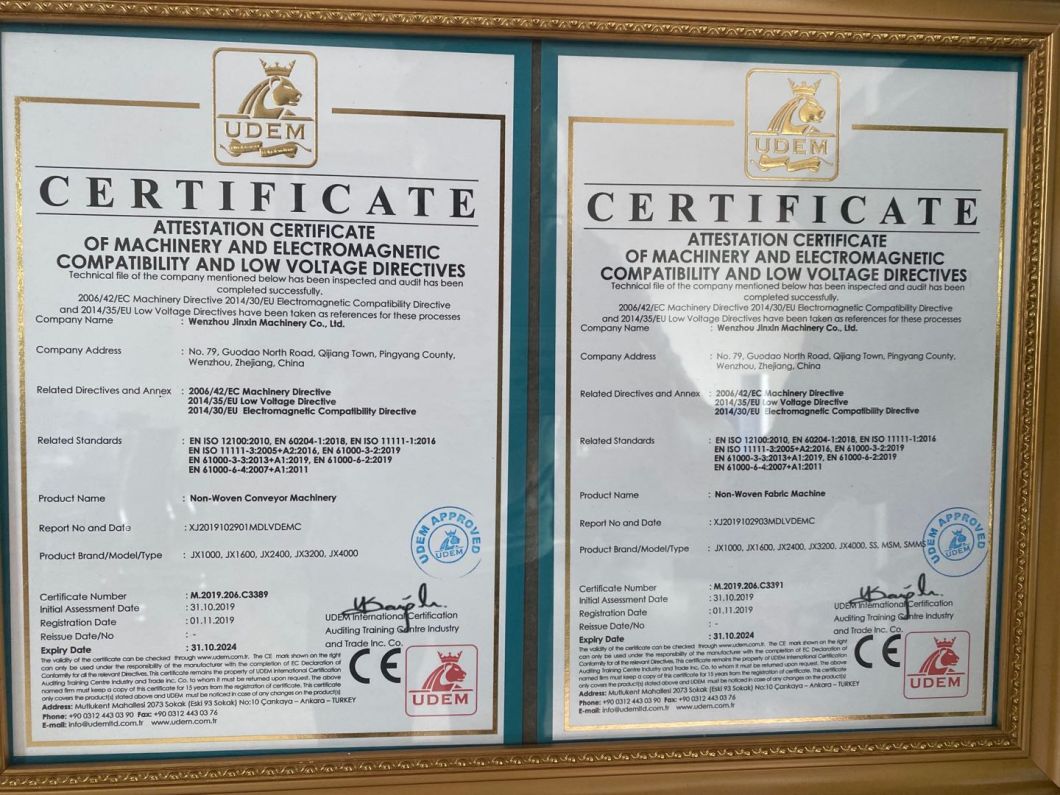 China Supplier PLA/Pet Industrial Pollution Free Non Woven Fabric Making Machine