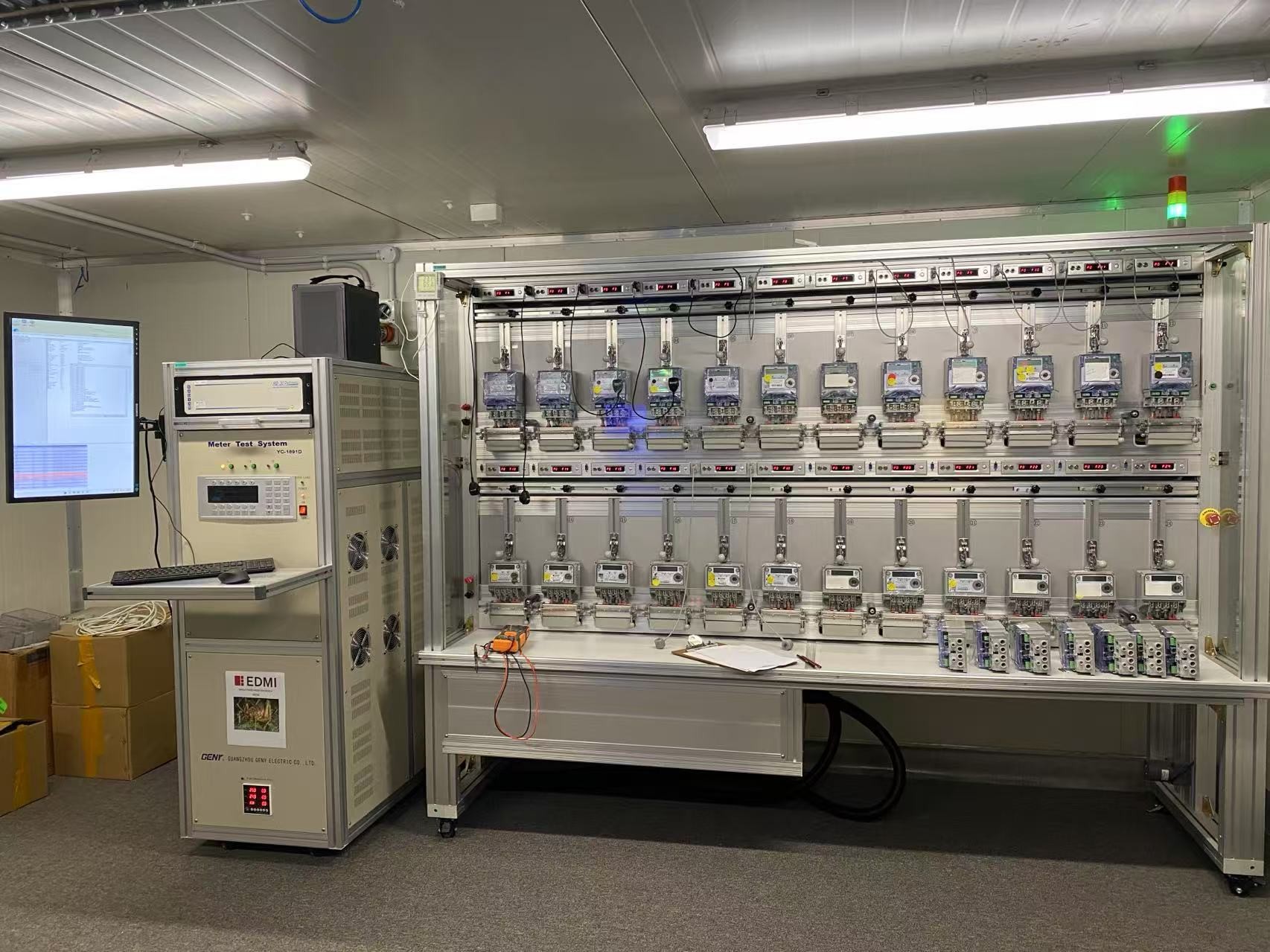 YC-1891D-24 Single-phase Electric Energy Meter Testing System Accurate
