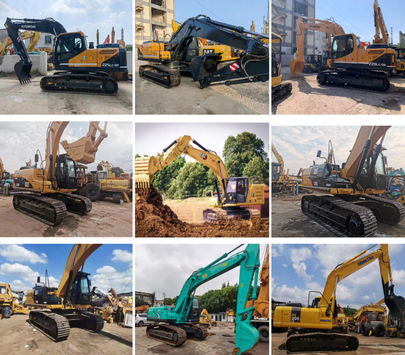 Previously Owned KOMATSU Crawler Excavator OEM ODM Secondhand Digger