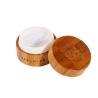 Buy cheap Cosmetic Packaging Wooden Cream Jar Empty Bamboo Plastic Jar from wholesalers
