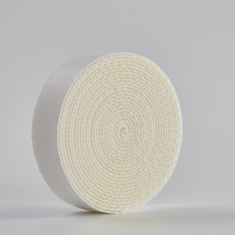 260% Pleated / Waved / Creped Absorbent Filter Paper For Medical HMEF / HME