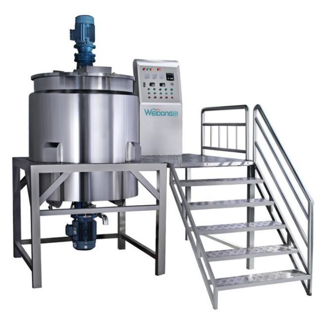 Practical Stable SS Tank With Stirrer , Anticorrosive Tank Stirrers Mixers