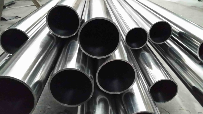 ASTM A376 50mm Stainless Steel 304 Seamless Pipe BA Surface Polish 0