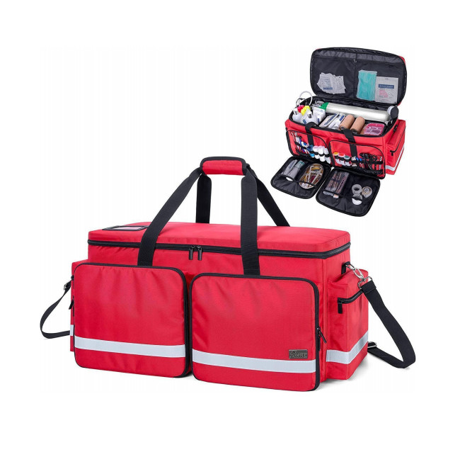 Oxygen Tank Empty Nylon Medical First Aid Bag Emergency Bag With Compartment