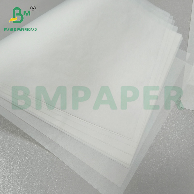 Greaseproof Food Wrapping Paper 35gsm 40gsm 50gsm for Hamburger Sandwich