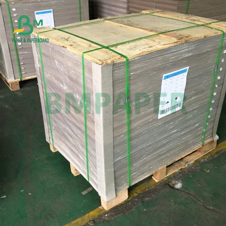 250gsm C1S Grey Back Board One Side Glossy Coated 42inch 45inch