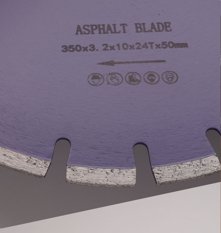 24 Teeth per Inch D350mm Diamond Saw Blade for Professional Stone Concrete Cutting