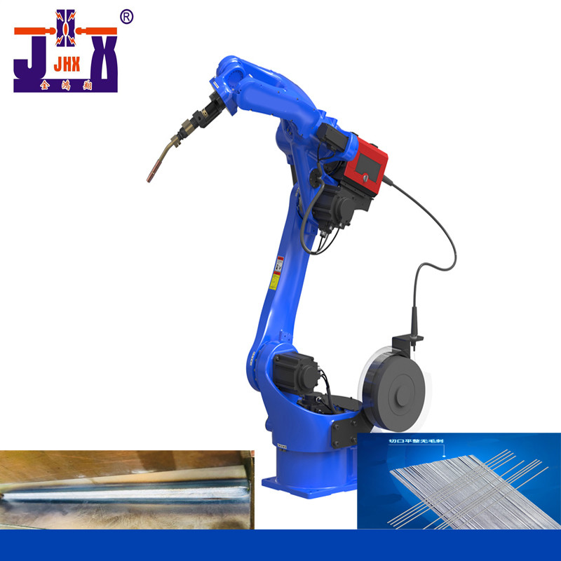  Sheet Metal 6 Axis Robotic Welding Arm Machine Fast Speed Fully Automatic Manufactures