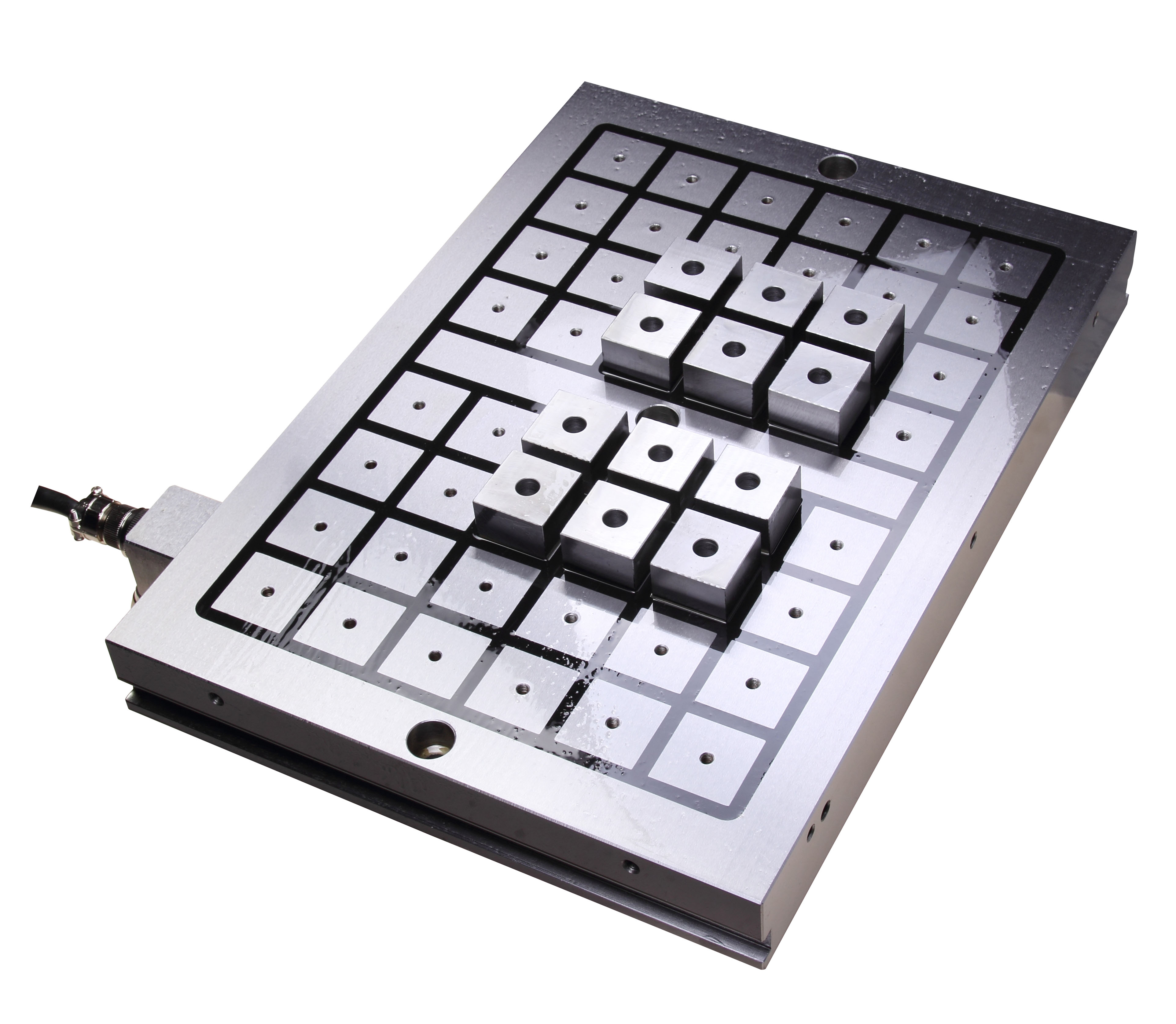 Versatile Electro Permanent Magnetic Table Each Pole Magnetic Force More than 380kgf