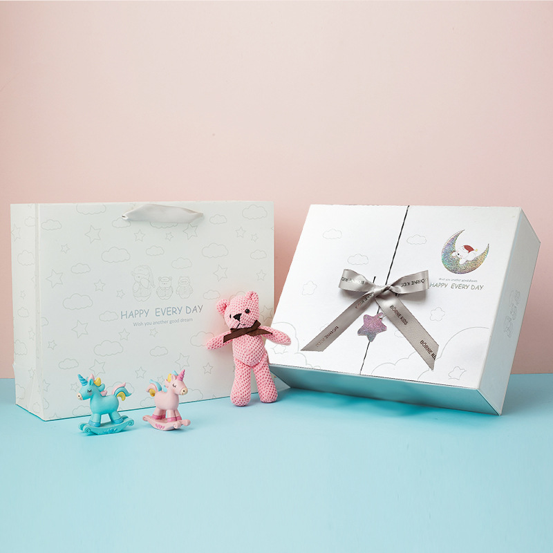 Custom Luxury Rigiding Double Door Shipping Paper Gift Box With Your Own Logo For Your