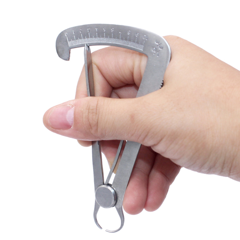 Stainless Steel Inside Calipers Degree Gauge Measuring 0-10mm
