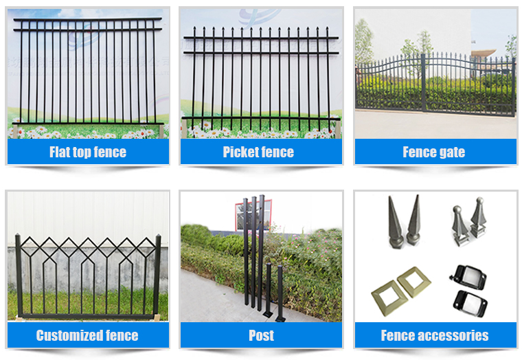 China Supplier Wholesale Custom Designed Aluminium Garrison Fence Panels for Garden Fencing, Aluminium Swimming Pool Fencing
