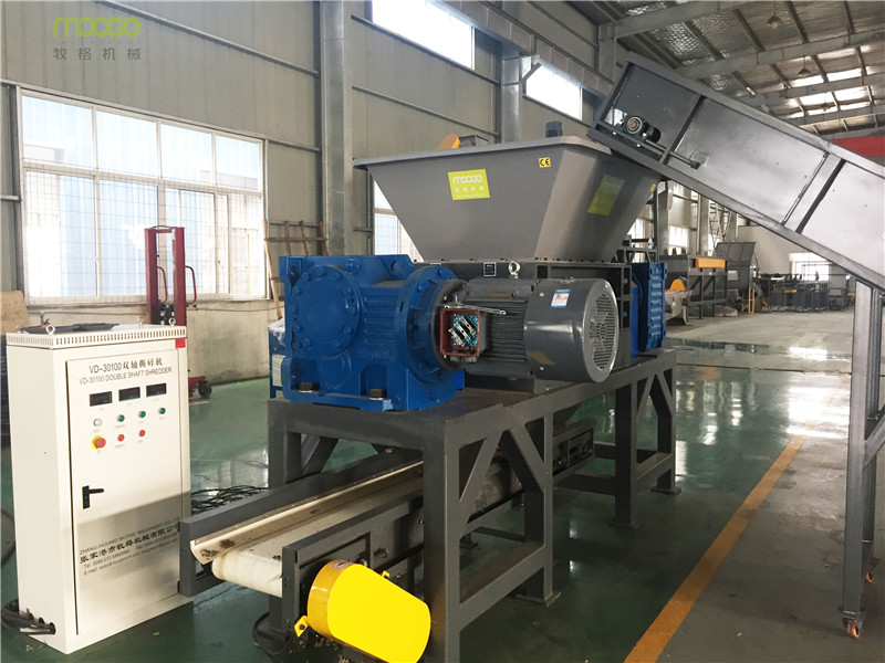 Durable Double Axis Plastic Shredder Blades , 20mm Industrial Shredder Blades