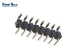 LCP PBT Right Angle Header Connector UL94V-0 2.54mm Oxidation Resistance