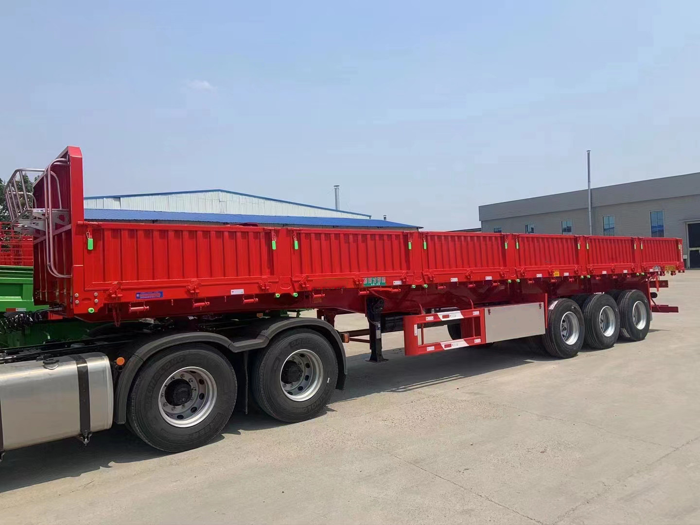 13meter 42 Ft 3 Axle Cargo Trailer Axle Triple