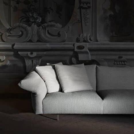 NEXTOP Hotel Room Simple Modern Fabric Corner Curved Combination Sofa