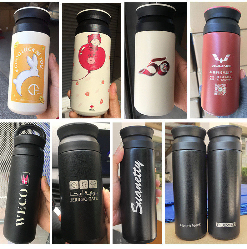 Portable 350ml Capacity Stainless Steel Compact Home Office Outdoor Tea Cup Coffee Thermos Cup