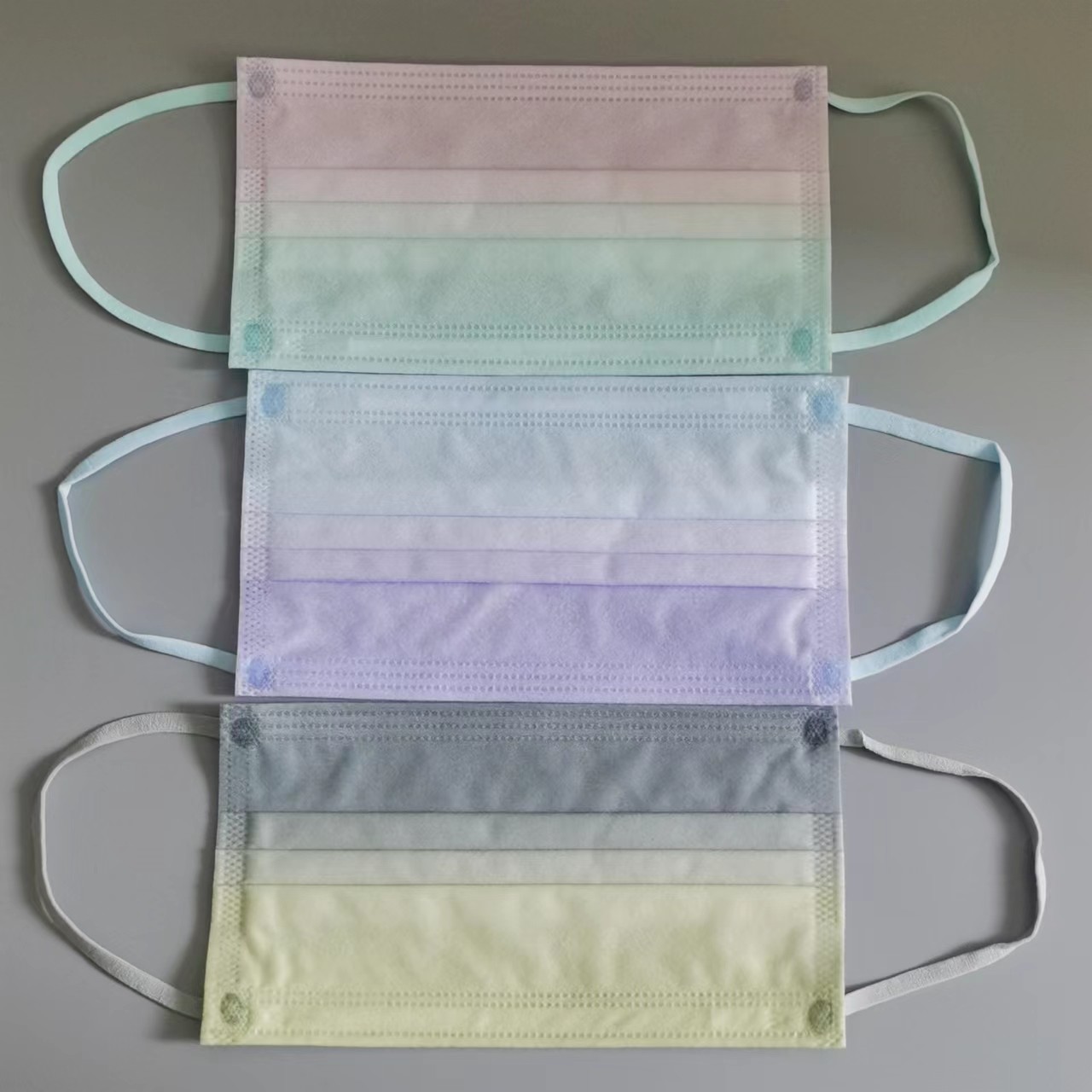 Disposable Face Mask Elastic Ear Loop Material Coloured Elastic Band Cord 5.0mm