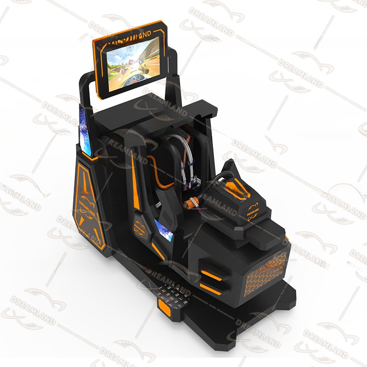 Exclusive Version 360 Degree VR Games 2 IN 1 VR Roller Coaster In Mall