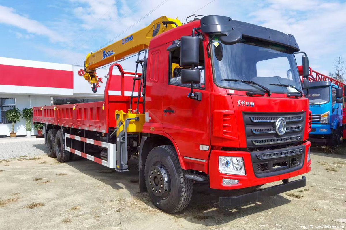 Dongfeng Huashen F5 270 Horsepower 6X4 8.5 m Truck-mounted Cran