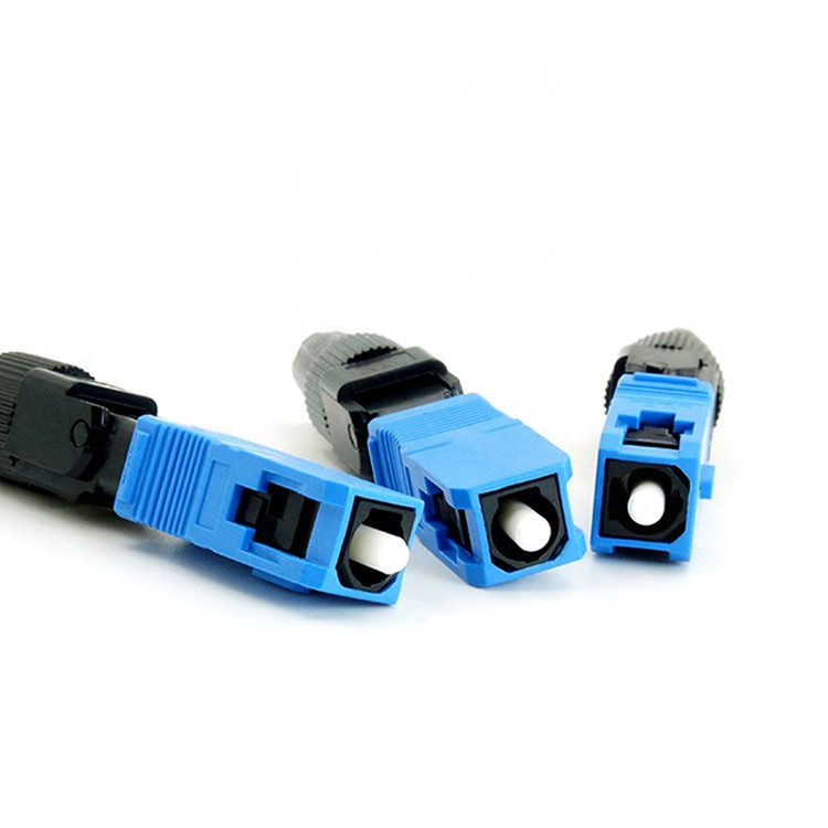 FTTH Fiber Optic SC / APC SM Fast Connector Quick Connector Single Mode