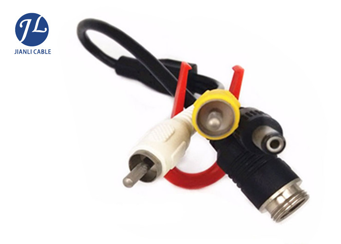 Hot Selling Waterproof RCA To 4 PIN Cable Connect With Vehicle Rear View Reverse Camera System