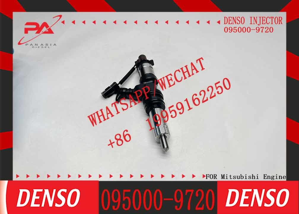 Diesel Engine Fuel inyector nozzle common rail injector assy 095000-9720 095000-9722 ME307488 for denso Mitsubishi 6M60