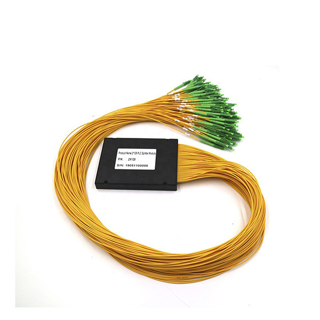 1x128 Fiber Optic Splitter FTTH FTTB FTTX Network LC APC FTTH