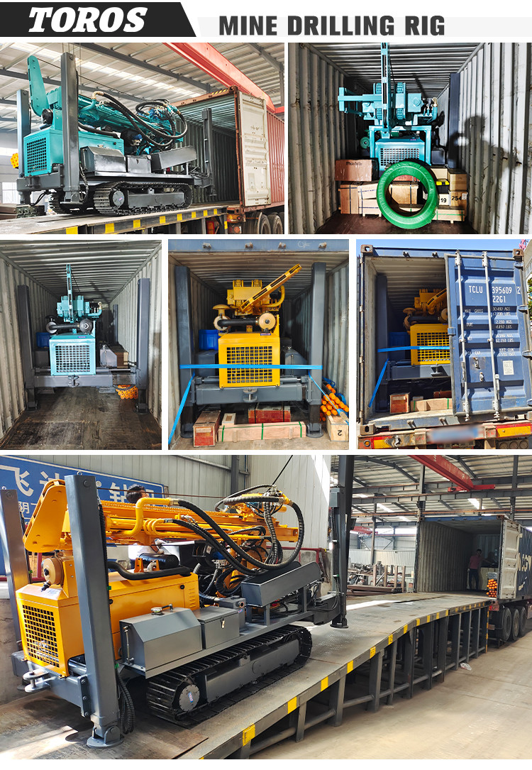 140-325mm Bore Hydraulic Crawler Drill Machine 85KW Mining Drilling Rigs