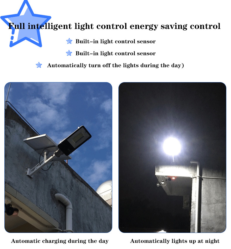 LED Solar Energy Street Light 50w 100w 200w 300w 500 Watt Solar Street Light Remote